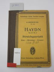 Vi 212: Quartett No. 65 B-dur für 2 Violinen, Viola und Violoncell ; Op. 64, No. 3 (o.J.)