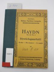 Vi 211: Quartett No. 68 Es-dur für 2 Violinen, Viola und Violoncell ; Op. 64, No. 6 (o.J.)
