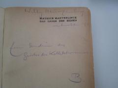 G46 / 2065 (Münzenberg, Willi;B.), Von Hand: Name, Datum, Widmung; 'Willy Münzenberg
Weihnachten 192[.]
Zum Studium des Geistes des Kollektivismus
B.'. 
