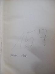 G46 / 1054 (Scheibert, Peter), Von Hand: Datum; 'Oktober 1936'. 