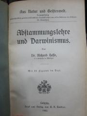 X 691: Abstammungslehre und Darwinismus (1902)