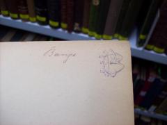 G46 / 4214 (Bange, C.[?]), Von Hand: Name, Autogramm; 'Bange'. 