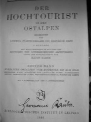 II 4275 e 1: Nördliche Ostalpen vom Bodensee bis zur Isar (1925)