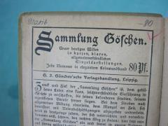 G46 / 513 (Werner, Max), Von Hand: Preis; '-80'. 