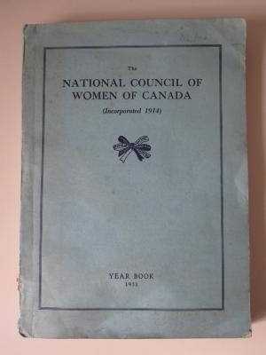  The yearbook of the National Council of Women of Canada (1931)