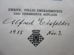G45 / 1783 (Eisfelder, Alfred), Von Hand: Autogramm, Name, Datum; 'Alfred Eisfelder
1915 Nov. 3.'. 