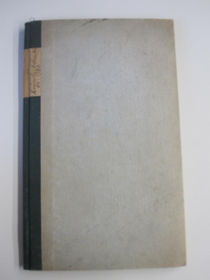  Encyklopädie [einzeln geb. Ausschnitt aus Bd. 24: Hof-Mark - Hof-Staat] (um 1780)