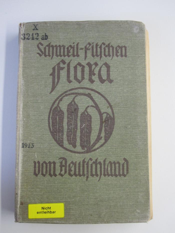 X 3242 ab: Flora von Deutschland : ein Hilfsbuch zum Bestimmen der zwischen den deutschen Meeren und den Alpen wildwachsenden und angebauten Pflanzen (1913)