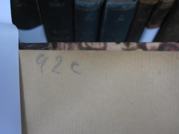 II 3950 1924: Erdenschönheit : ein Reisebuch (1924);G46 / 4243 (unbekannt), Von Hand: Signatur; '92c'. 
