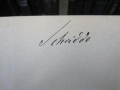 G45 / 114 (Schridde, [?]), Von Hand: Autogramm, Name; 'Schridde'. 