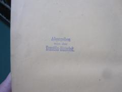 G45 / 1461 (Domkandidatenstift (Berlin)), Stempel: Besitzwechsel: makuliert, Name; 'Abgegeben von der Domstifts-Bibliothek'. 