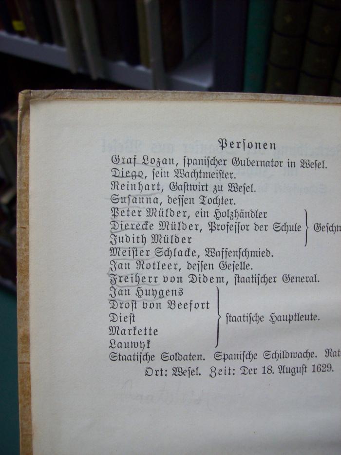 III 21253 3 2. Ex.: Achim von Arnims Werke (o.J.);G46 / 3666 (unbekannt), Von Hand: Annotation, Annotation. 