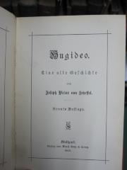 III 56430 2.Ex.: Hugideo : eine alte Geschichte (1900)