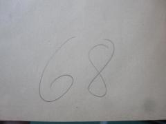 G46 / 4191 (Bergungsstelle 068, Bibliothek des PG Siegler), Von Hand: Nummer; '68'.  (Prototyp)