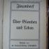 XVI 815: Über Glauben und Leben (1920)