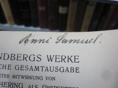 G46 / 3570 (Samuel, Anni), Von Hand: Autogramm, Name; 'Anni Samuel.'. 