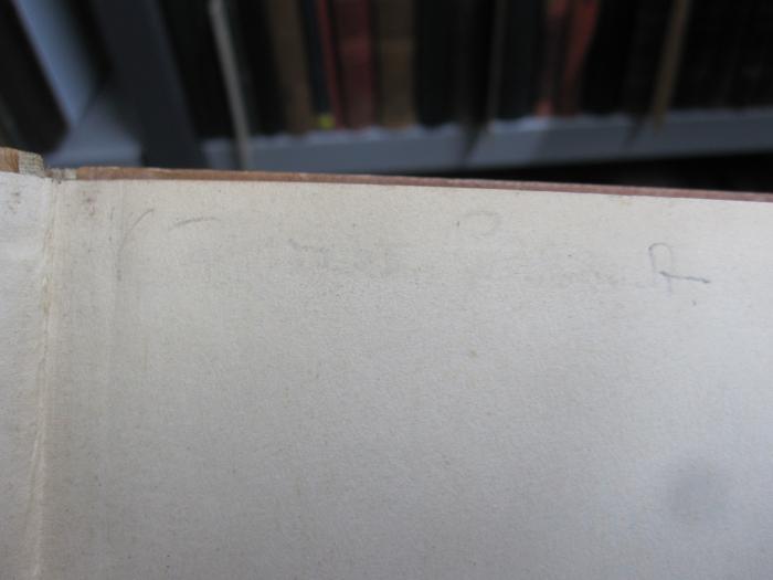 III 65687 1913 3.Ex.: Die Sonette an Ead (1913);G45 / 1548 (unbekannt), Von Hand: Autogramm, Name; '[...]t'. 
