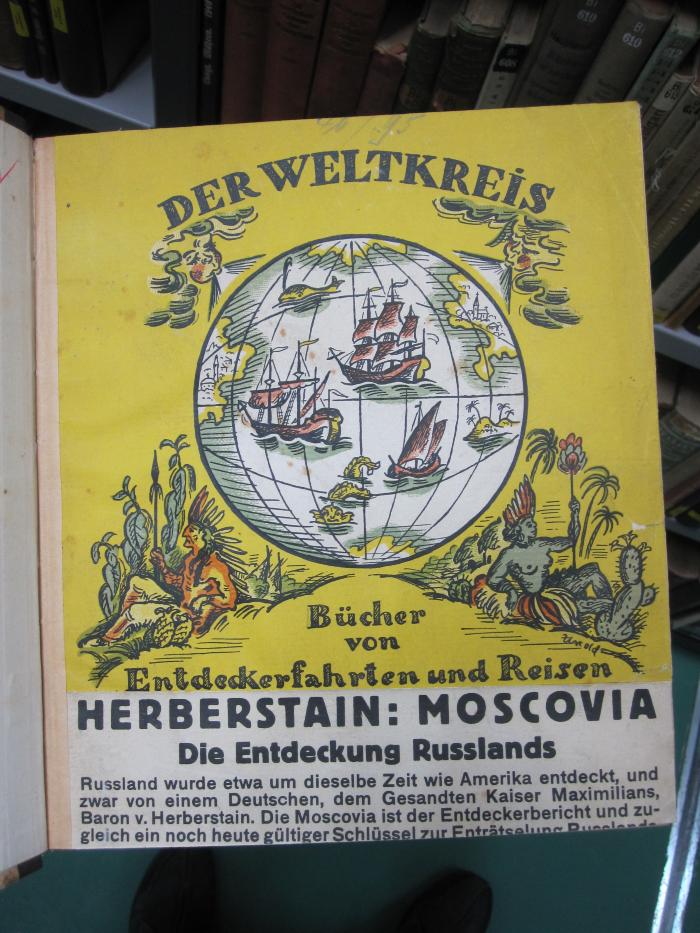 Bi 651 2.Ex.: Moscovia : die Entdeckung Russlands (1926)