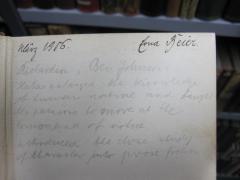 G46 / 3354 (Beier, Erna), Von Hand: Autogramm, Name, Datum; 'März 1906. Erna Beier.'. 