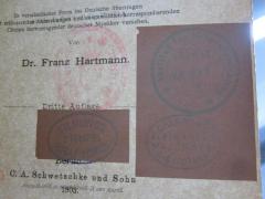 G46 / 2987 (Majoratsbibliothek Graf Yorck), Stempel: Name; 'Graf York
Klein-Oels
Majorats-Bibliothek'. 