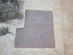 G46 / 3628 (Crain, Lucie), Stempel: Name, Ortsangabe; 'Lucie Crain [...] Lehrerinnen-Seminar Berlin W.'. 