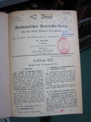 IX 162 4,2 2.Ex.: Sphärische Trigonometrie (o.J.)