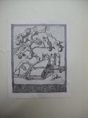 G46 / 2886 (Marcuse, Elly), Etikett: Exlibris, Name; 'Elly Marcuse
Ex-Libris'. 