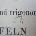 IX 153 ce: Vollständige logarithmische und trigonometrische Tafeln (1913)