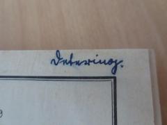 G46 / 2800 (Detering[?], [?]), Von Hand: Autogramm, Name; 'Detering'. 
