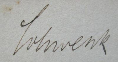 V 1619 2.Ex.: Arbeitsgerichtsgesetz (1927);G45 / 1495 (Schwenk, [?]), Von Hand: Name; 'Schwenk'. 