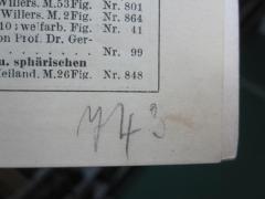 G45 / 2731 (Fricke, Wilhelm), Von Hand: Exemplarnummer; '743'. 