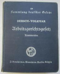 V 1619 2.Ex.: Arbeitsgerichtsgesetz (1927)