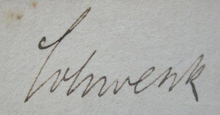 V 1619 2.Ex.: Arbeitsgerichtsgesetz (1927);G45 / 1495 (Schwenk, [?]), Von Hand: Name; 'Schwenk'. 