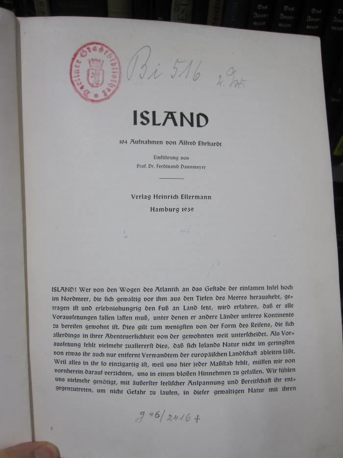 Bi 516 2.Ex.: Island (1939)