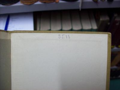V 614 b, 2; 2. Ex. : Deutsche Rechtsgeschichte II : die Neuzeit (1929);G45 / 2964 (Graf, Willfried), Von Hand: Datum; '3.5.33'. 