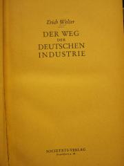 Mi 169 2. Ex.: Der Weg der deutschen Industrie (1943)