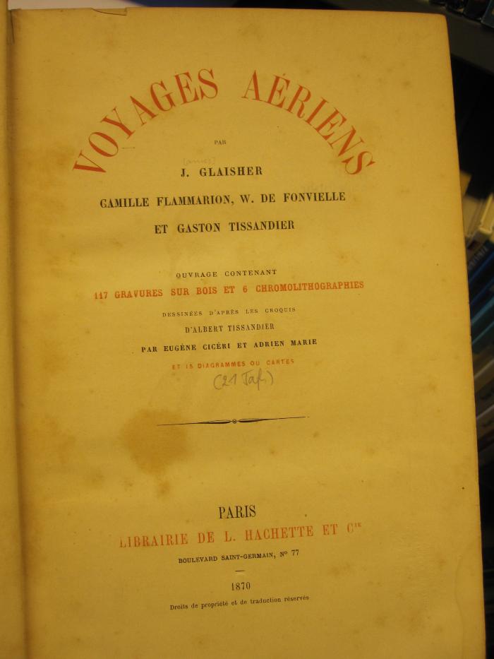 Mr 112 x: Voyages Aériens

 (1870)