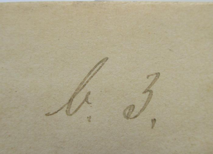 Me 380: Geschichte der redlichen Pioniere von Rochdale (1888);G45II / 651 (unbekannt), Von Hand: Nummer; 'b.3.'. 
