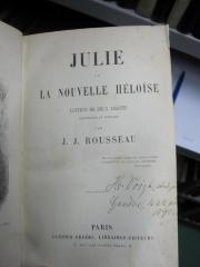 III 90598 4.Ex.: Julie ou la nouvelle héloïse : lettres de deux amants (o.J.)