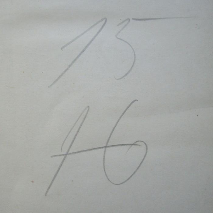 Ka 348: Geschichte der antiken Naturwissenschaft und Philosophie (1888);- (Bergungsstelle 016, Bibliothek Russischer Musikverlag, Martin-Luther-Straße 44), Von Hand: Nummer; '1̶6̶'.  (Prototyp)