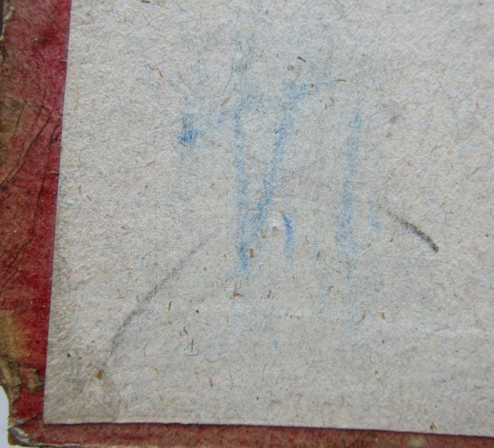  Pastor bonus, seu idea officium, spiritus et praxis pastorum, iussu reverendissimi ac celsissimi domini domini Leopoldi Ernesti, exemtae ecclesiae Passaviensis episcopi (1764);- (unbekannt), Von Hand: Nummer; 'VI'. 