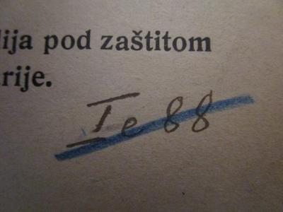 - (Slovanská Knihovna Bohoslovců), Von Hand: Signatur; 'Ie 88'. ; Sv. Ćiril i Metodije, apostoli sv. vjere i crkvenoga jedinstva (1911)