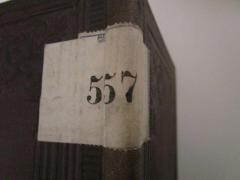 - (Deutsche Communal-Lehrerinnen-Bildungsanstalt Olmütz), Etikett: Signatur; '557'. 