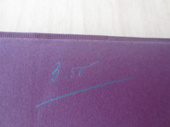  Der rote Freibeuter : eine Erzählung (o.J.);- (unbekannt), Von Hand: Preis; '3.50'. 