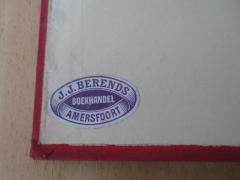 - (J. J. Berends Boekhandel (Amersfoort)), Etikett: Name, Buchhändler, Ortsangabe; 'J.J. Berends
Boekhandel
Amersfoort'. 