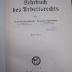 Ef 1 Ex. 3: Lehrbuch des Arbeitsrechts. Erster Band  (1928)
