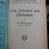 I 948 3. Ex.: Vom Judentum zum Christentum (1917)