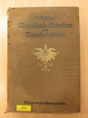 XI 3573 e 3.Ex.: Handbuch der Tabakkunde, des Tabakbaues und der Tabakfabrikation in kurzer Fassung (1925)