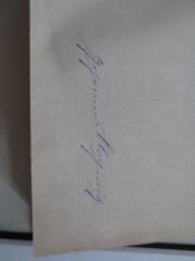 G45II / 1769 (Blochwitz, Johannes), Von Hand: Name, Autogramm; 'Johannes Blochwitz'. 