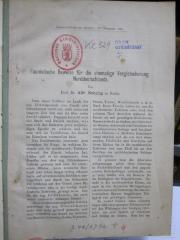 Ke 529: [Separat-Abdruck aus "Kosmos". VII. Jahrgang 1883] Faunistische Beweise für die ehemalige Vergletscherung Norddeutschlands (um 1883)